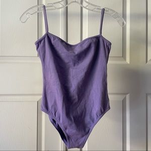 Bloch cotton leotard bodysuit for dance or gymnastics, women’s small